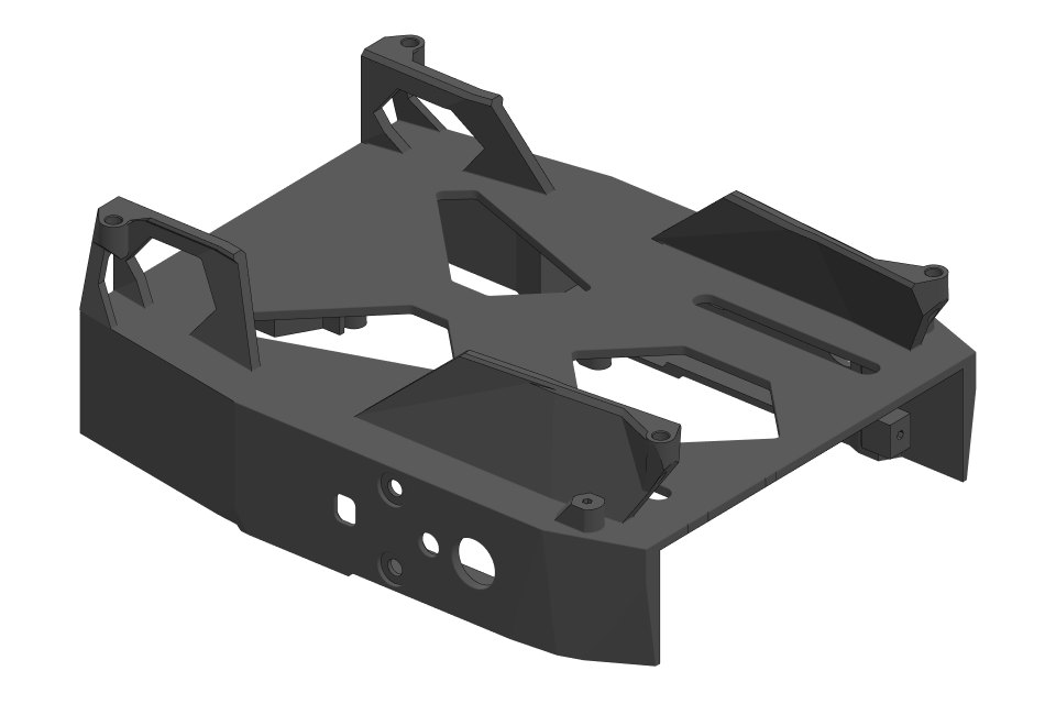 Chassis: render of chassis.stl